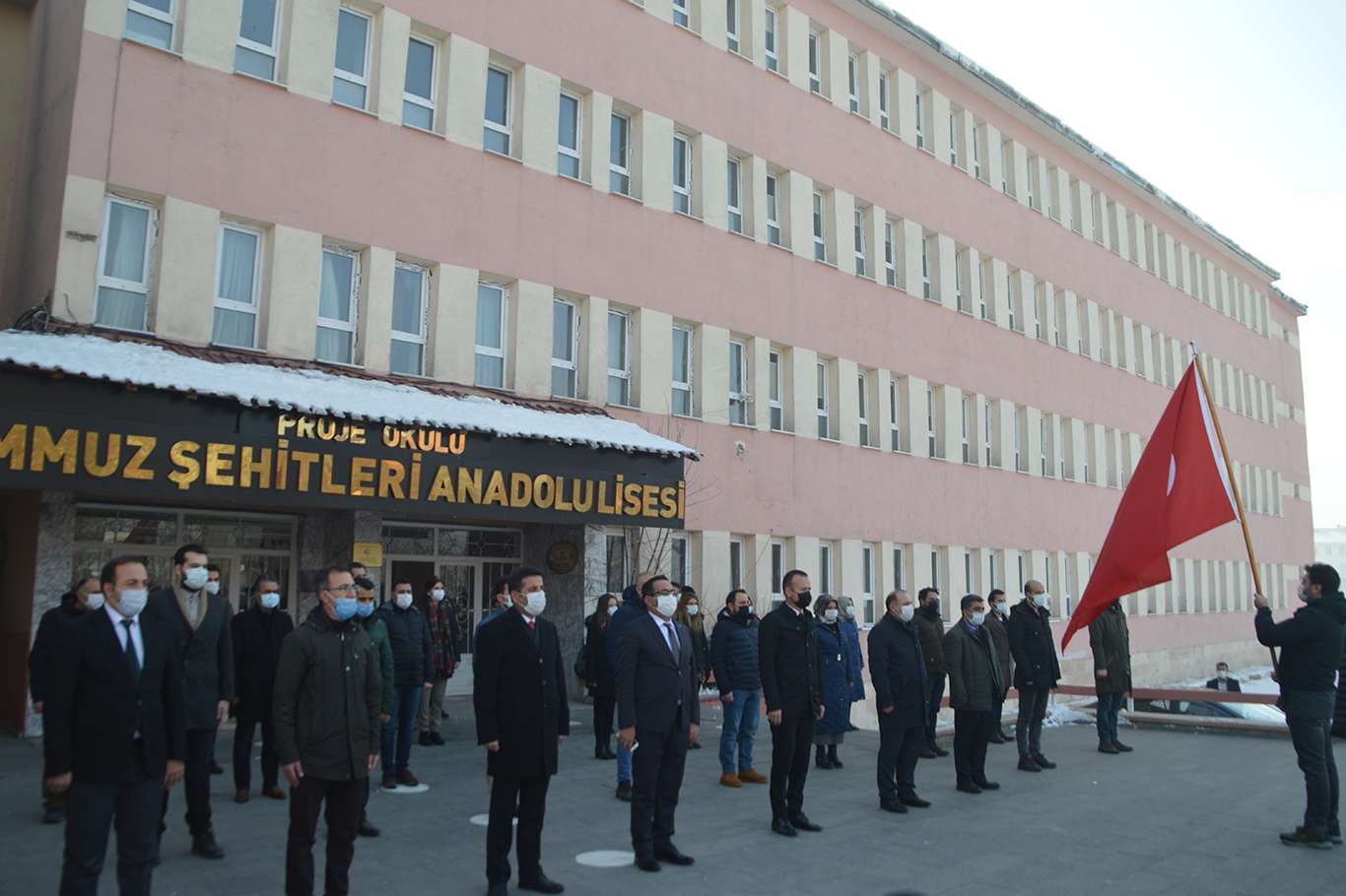 İstiklal Marşı okuma programı düzenlendi İstiklal Marşı okuma programı düzenlendi